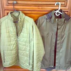 3-in-1 utility parka / used twice lightly